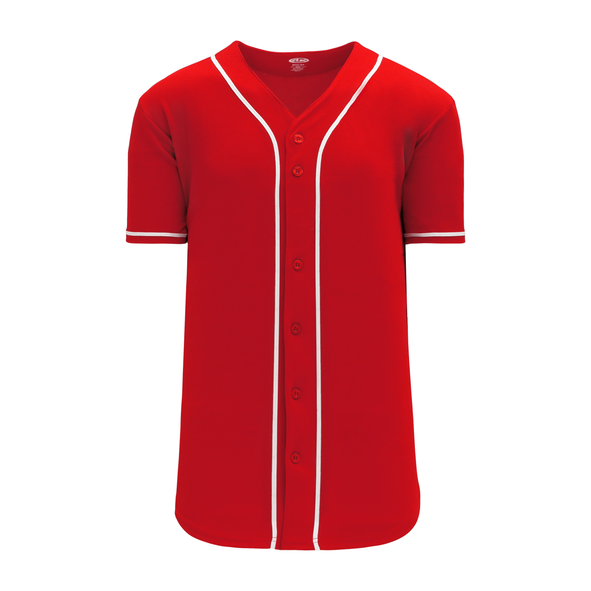 Full Button Baseball Jerseys BA5500-CIN-G01 5