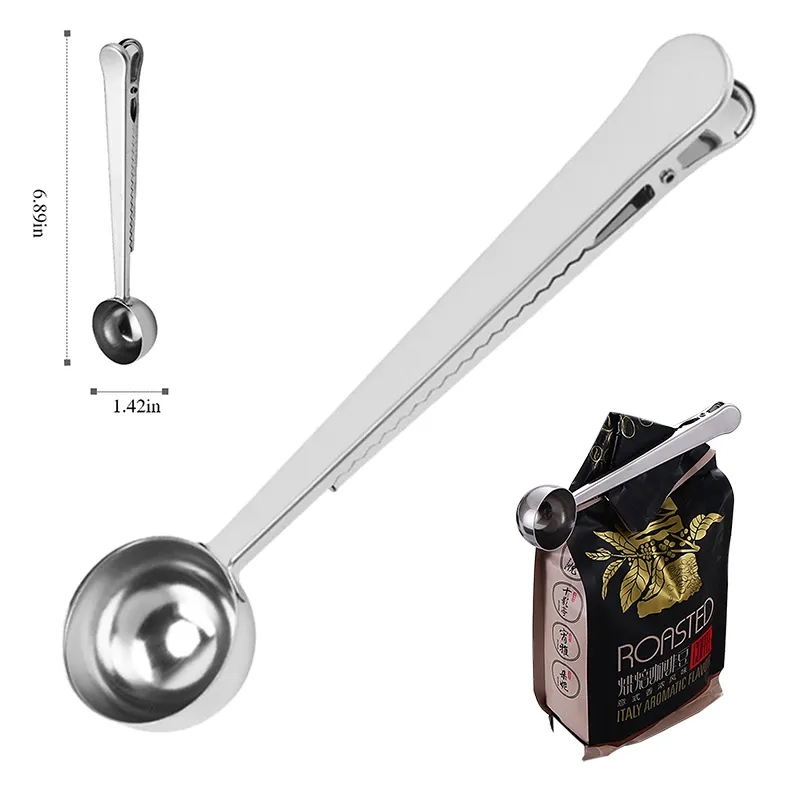 2 In 1 Stainless Steel Coffee Spoon 3