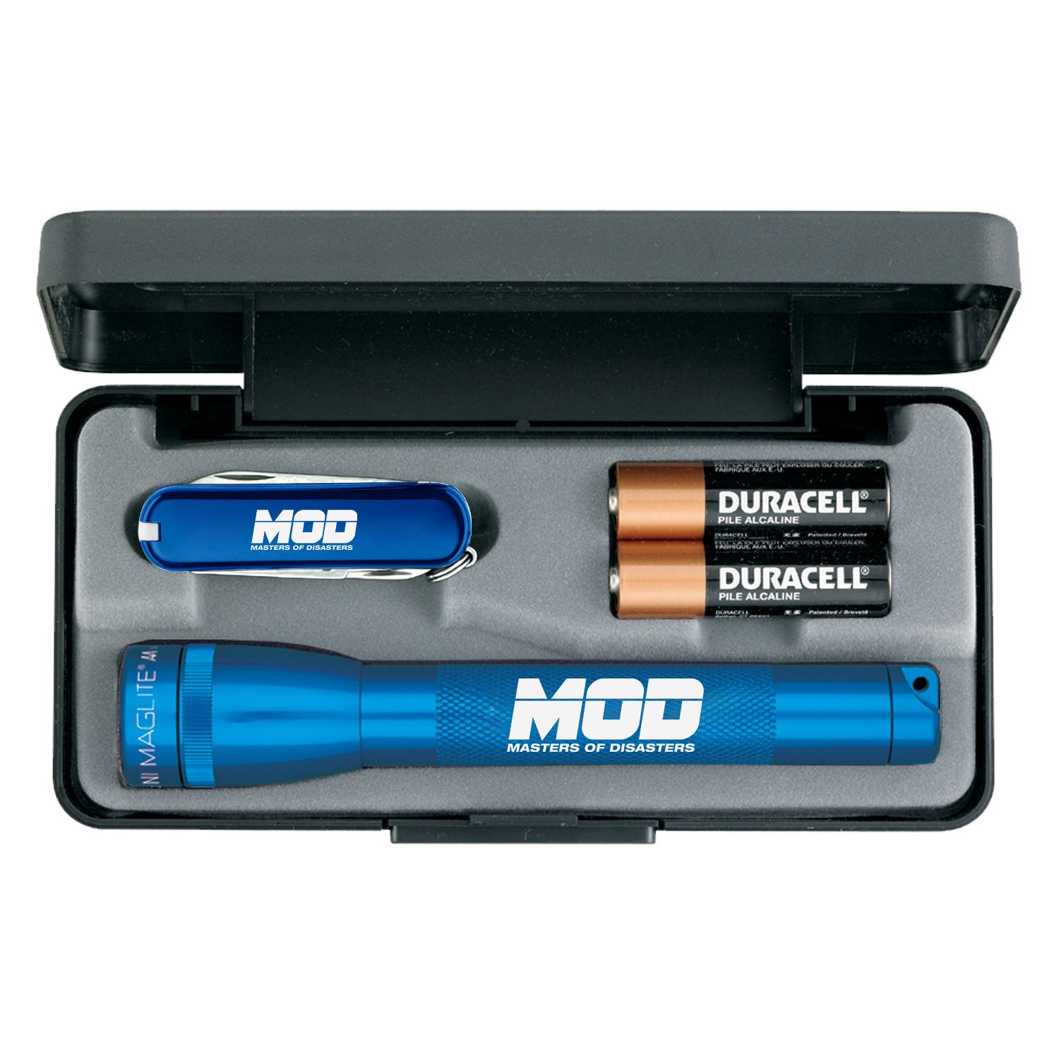 Mini Maglite® With Victorinox® Classic Swiss Army Knife 25
