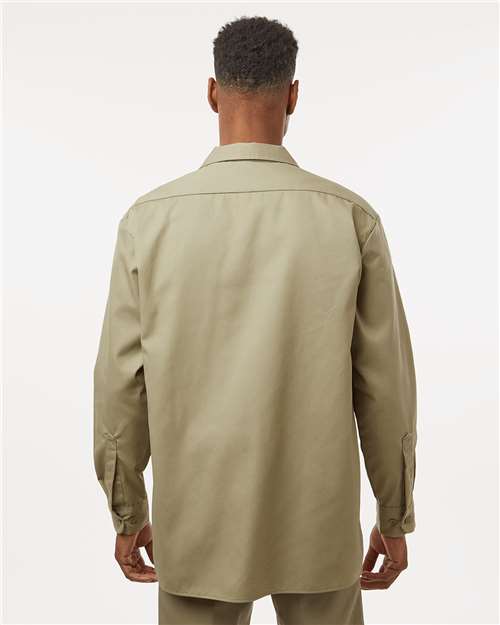 Men's Tall Long Sleeve Work Shirt - 5574T 60