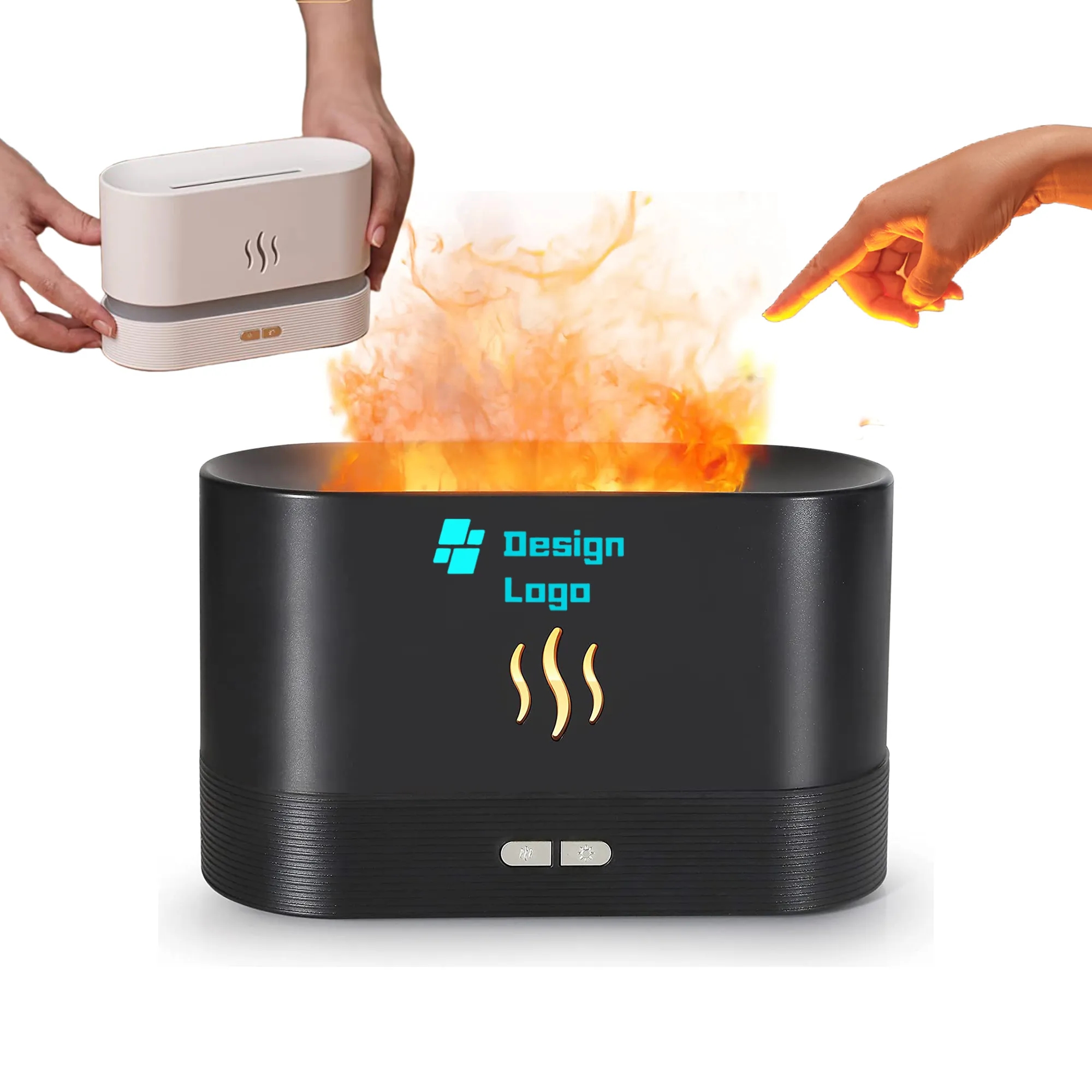 MOQ50 Flame Air Diffuser Volcano Aromatherapy 8