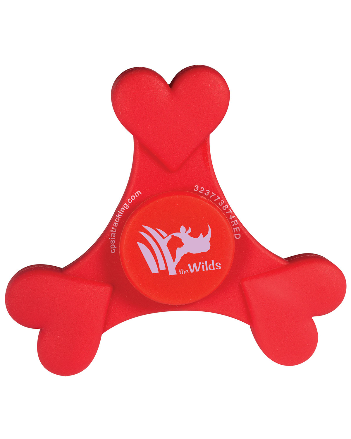 Heart Shape Promospinner Fidget Spinner Sensory Toy 2