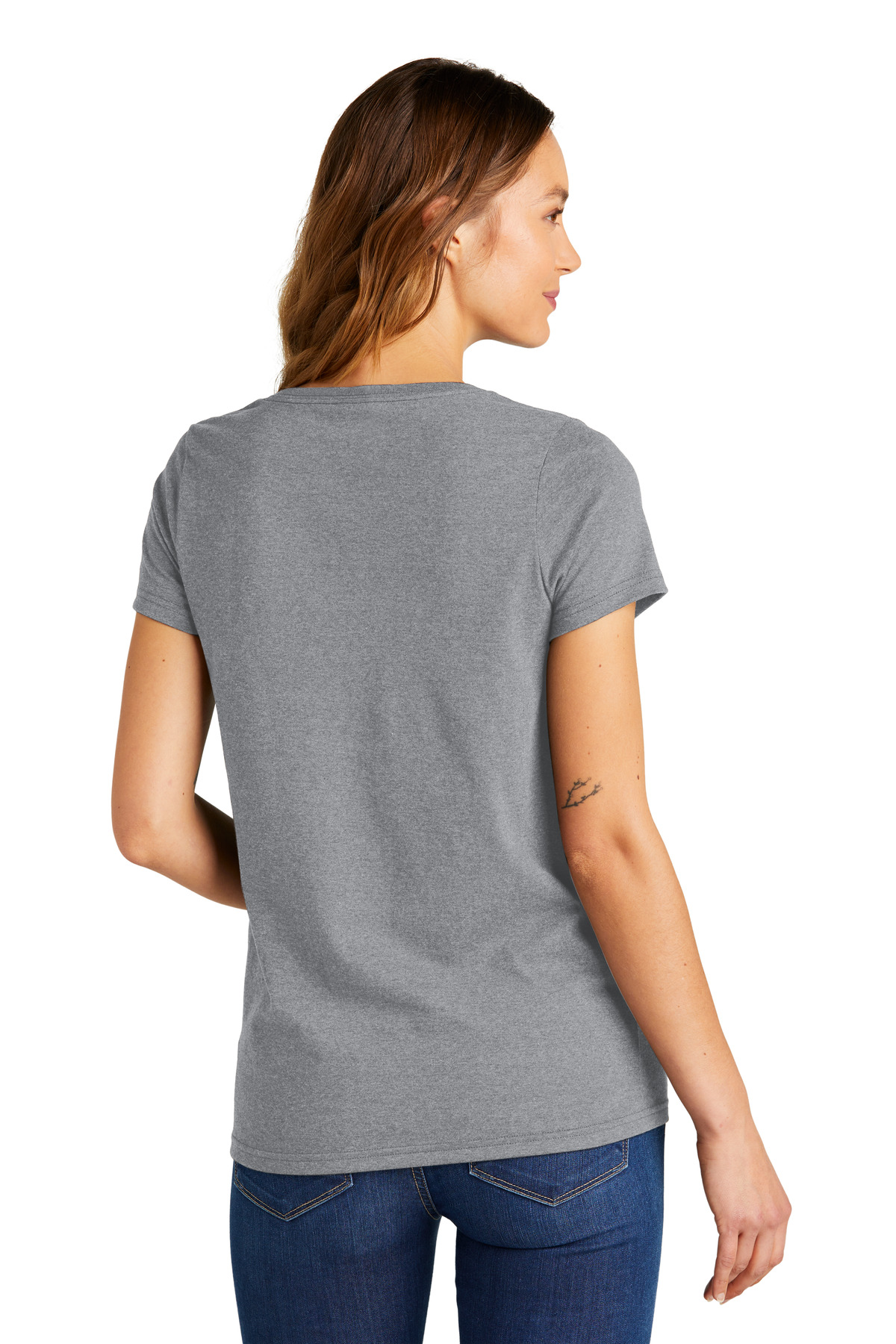 District Women's The Concert Tee V-Neck DT5002 18