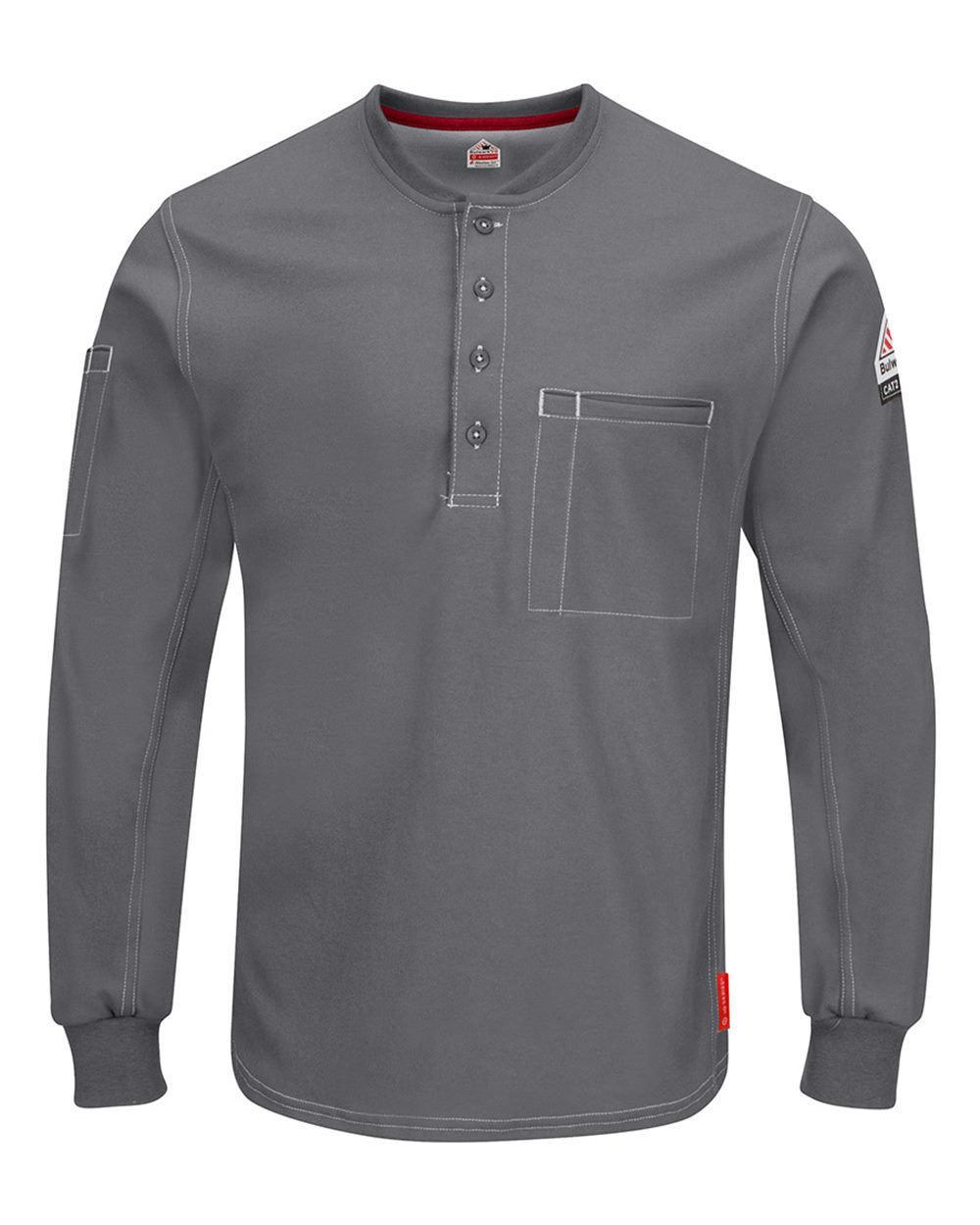 iQ Series Plus Long Sleeve Henley