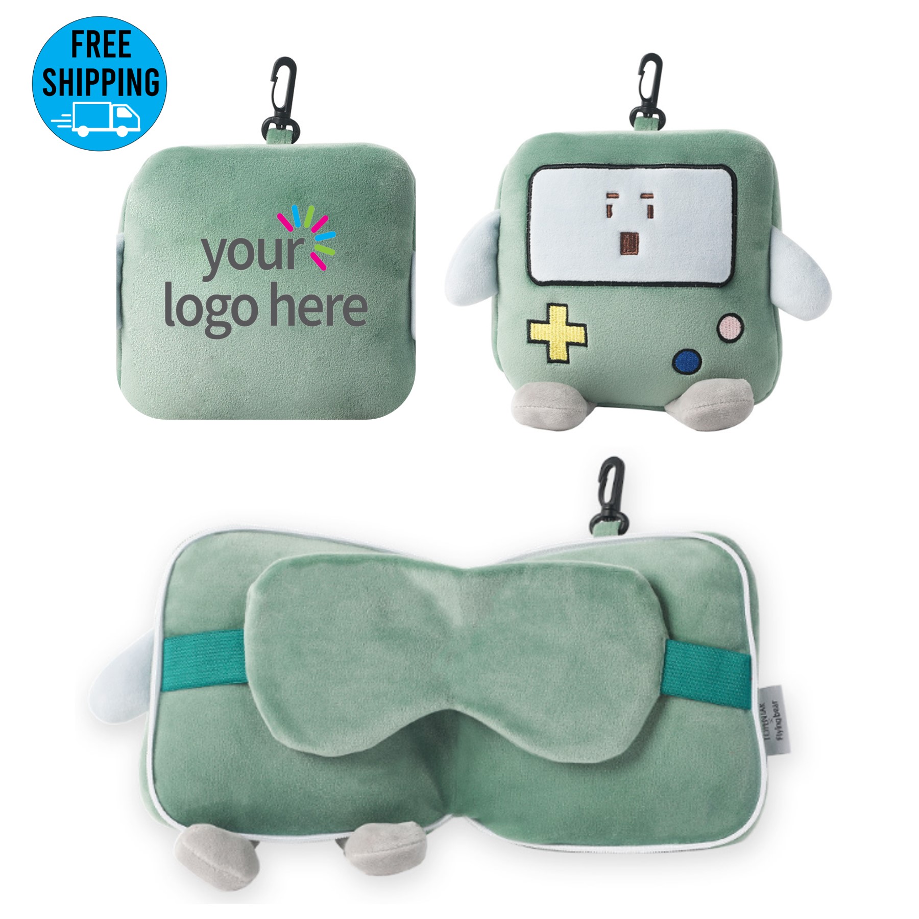 Game console 2-in-1 Pillow Sleep Mask 2