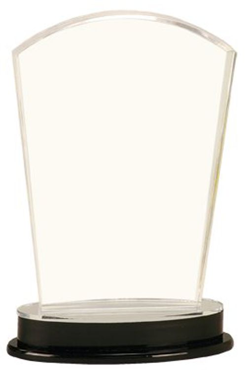 8.25" Silver Arch Impress Acrylic Award