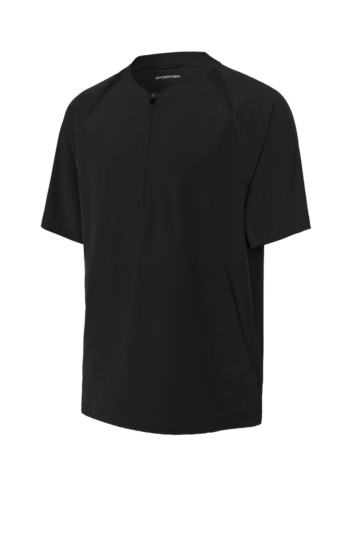 Repeat 1/2-Zip Short Sleeve Jacket