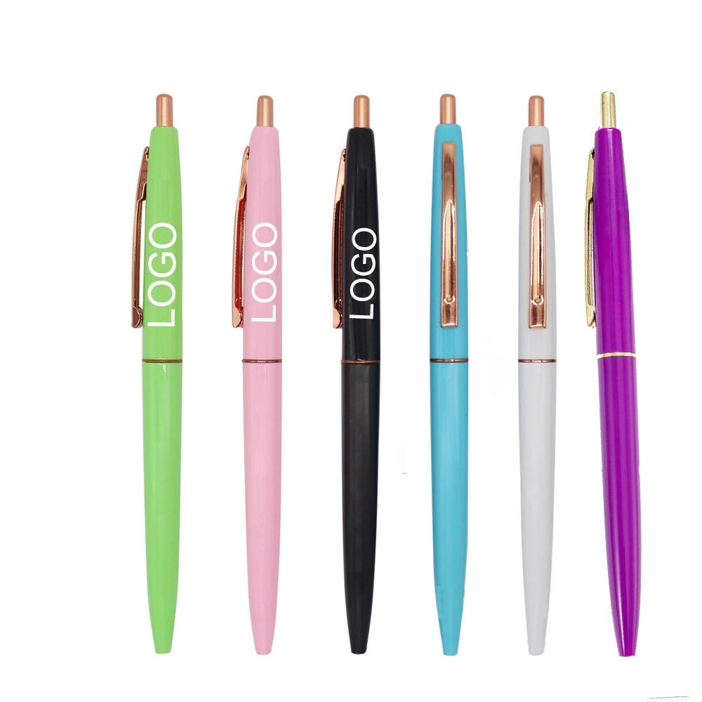 Promotional Gold Click Action Pens 1