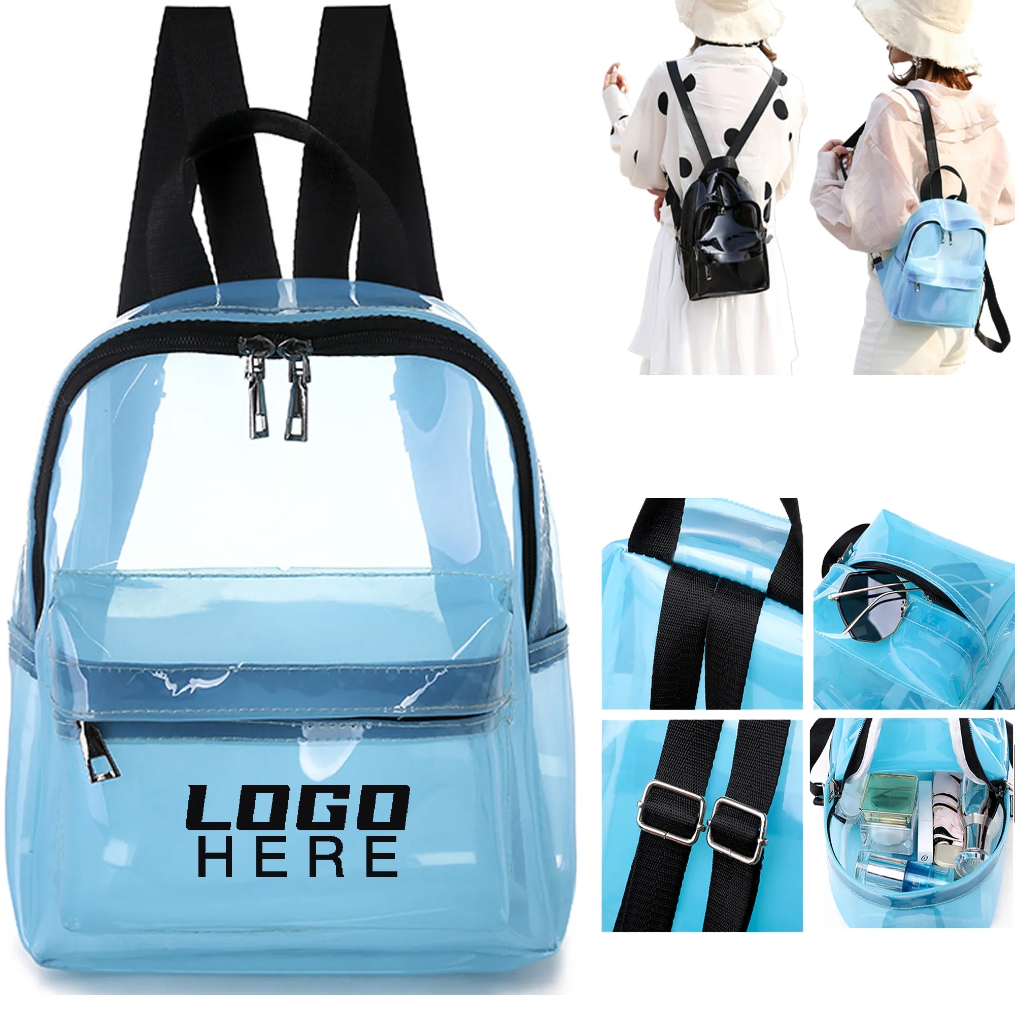 PVC Bag Translucent Backpack