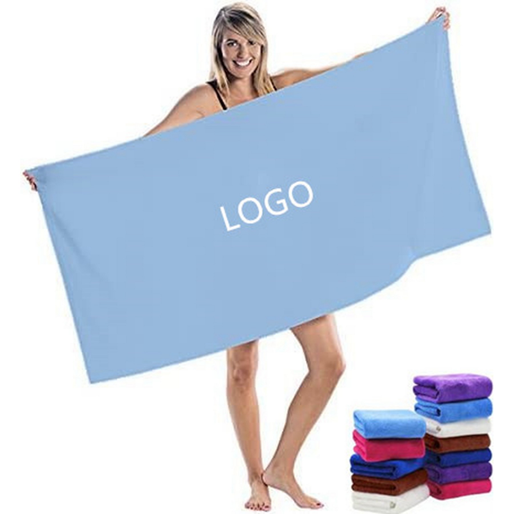 Velour Beach Towel 2