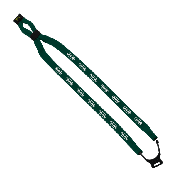 1/2" Double-Thick Cotton Trade Show Lanyard with Plastic Option Y Converter 18