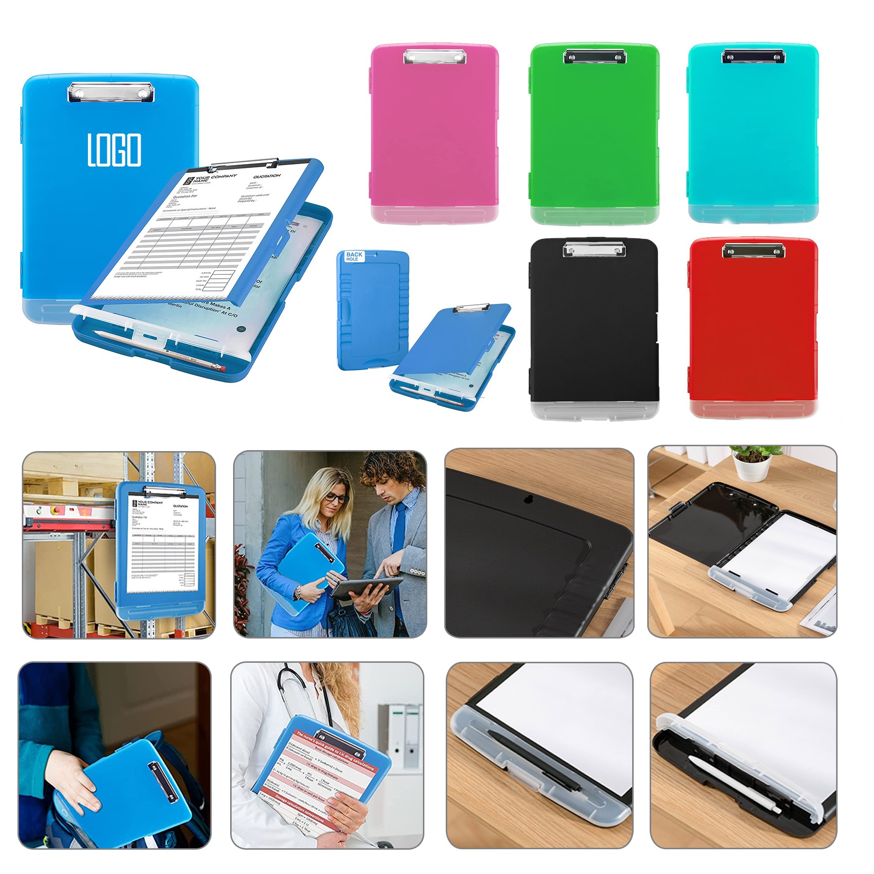 Clipboard with Storage 1