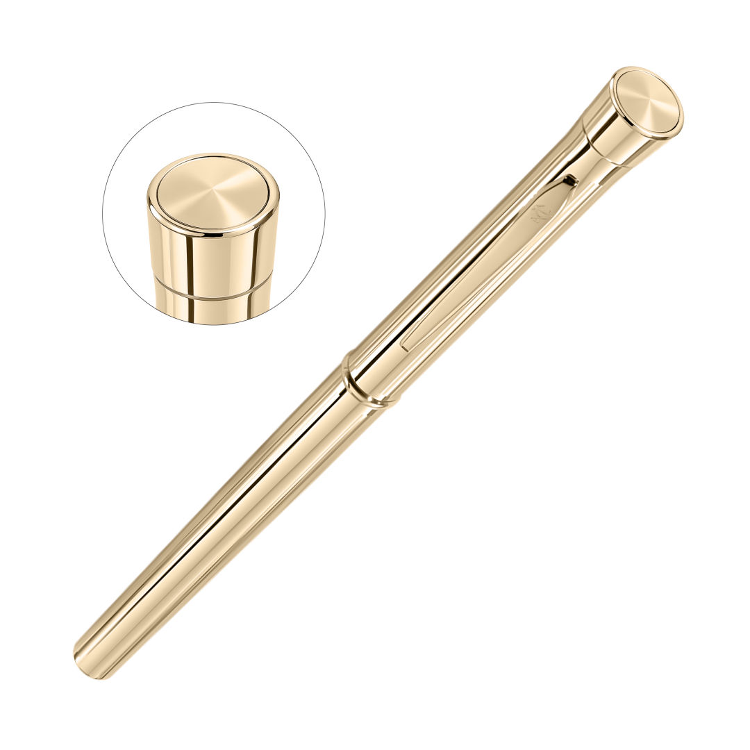 Garland® Signature Custom Emblem Rollerball Pen - Gold 4
