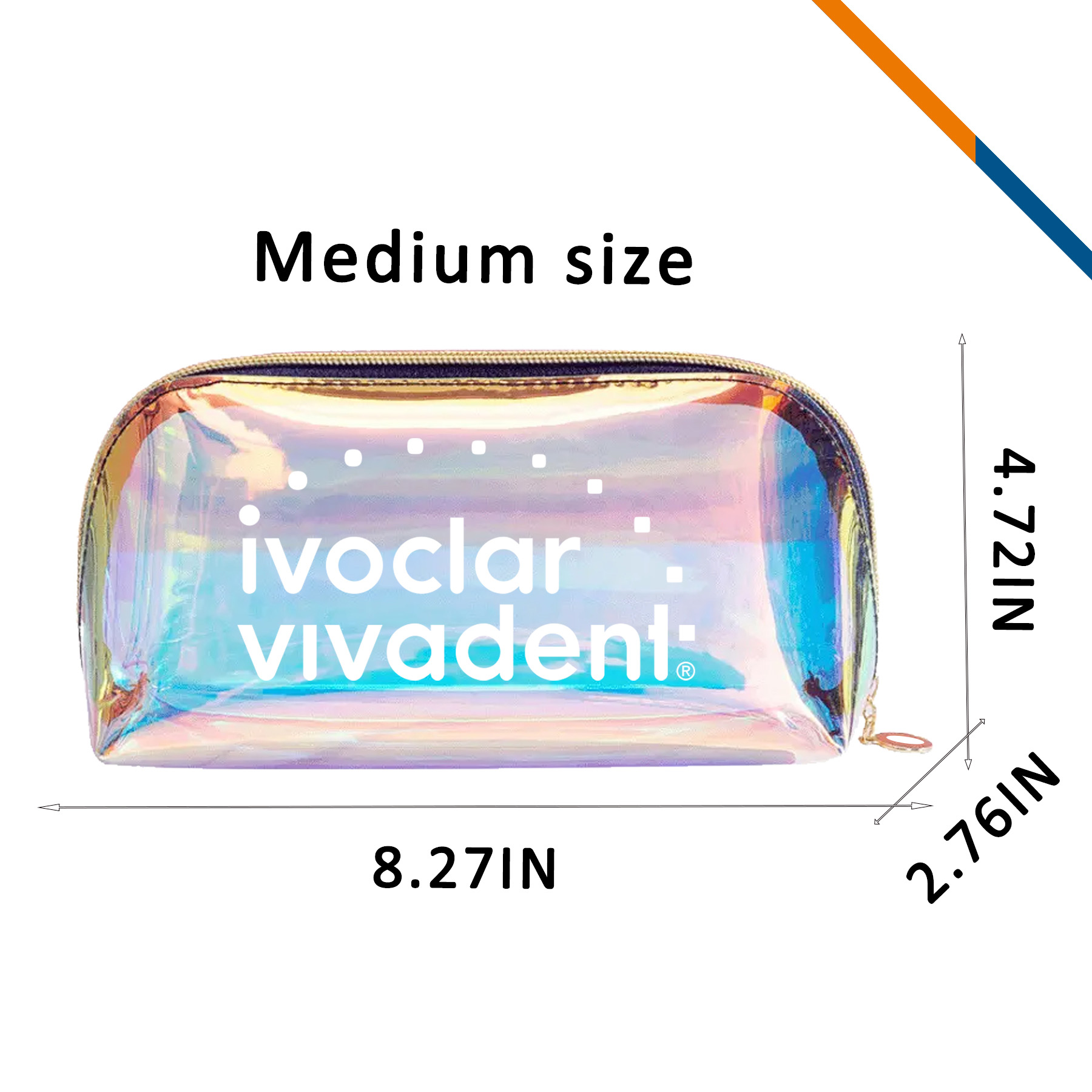 Capit Stylish Clear Cosmetic Bag 9