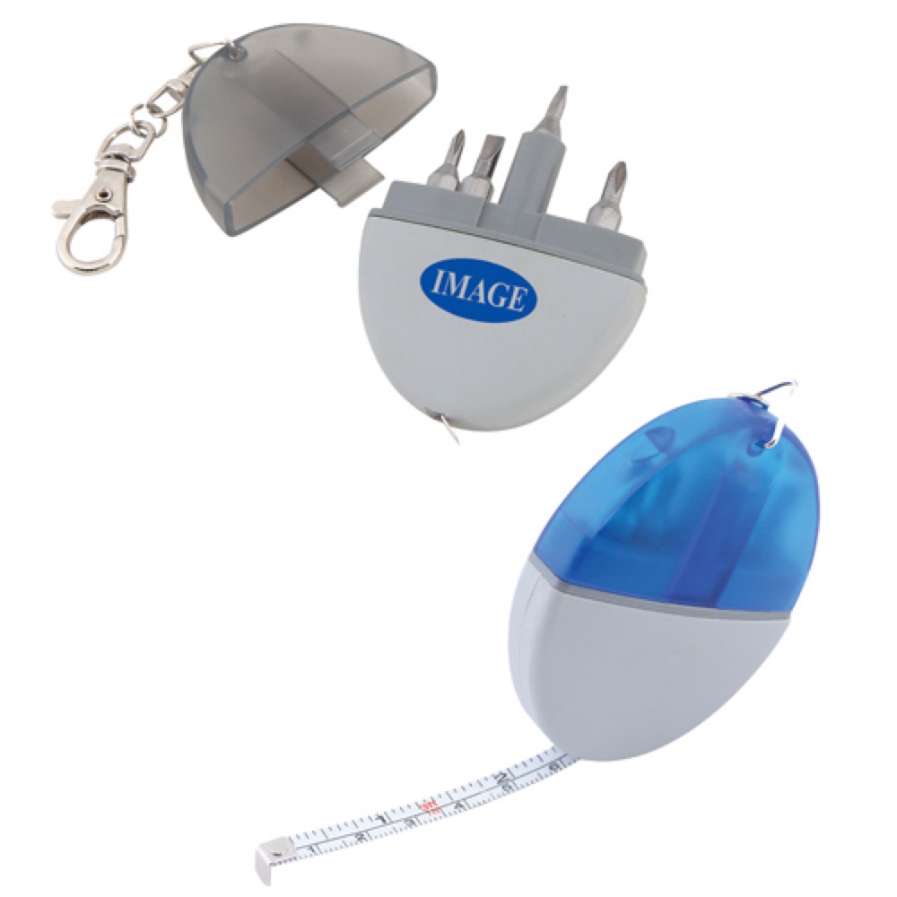 5-in-1 Screwdriver Set w/Tape Measure 1