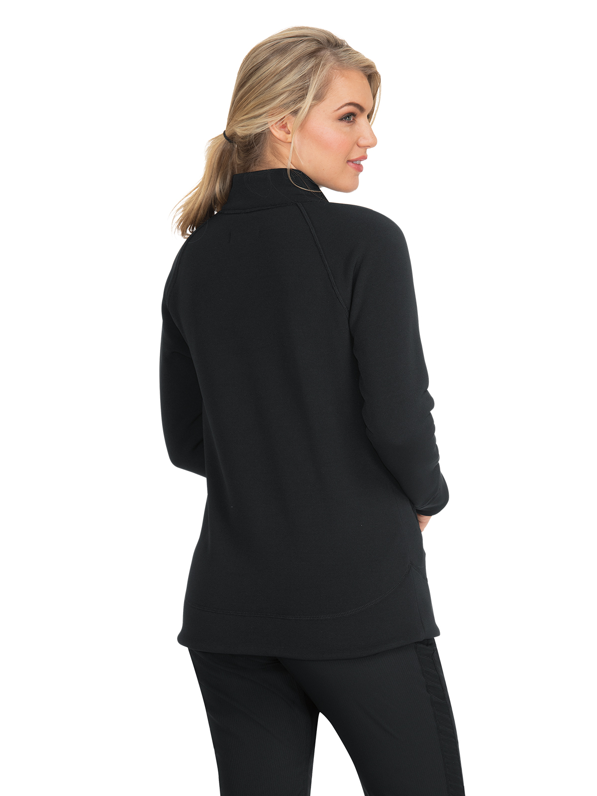 koi - Lite - Women's Two-Pocket Super Soft Fleece Wellness Jacket 6
