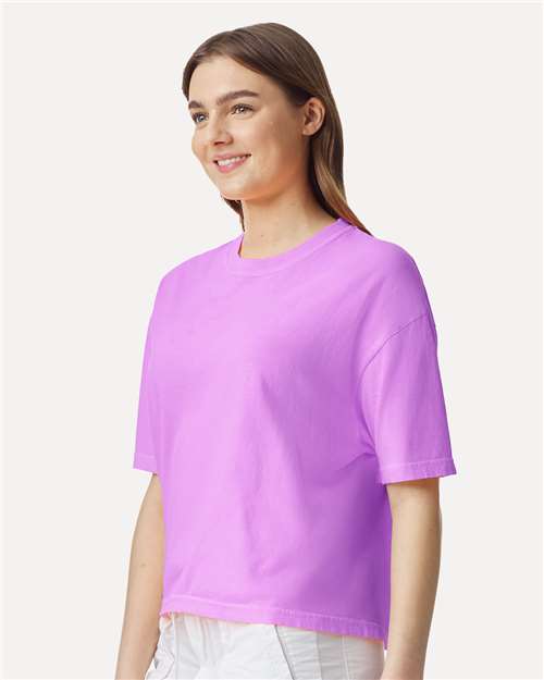 Women's Garment-Dyed Heavyweight Boxy T-Shirt - 3023CL 48
