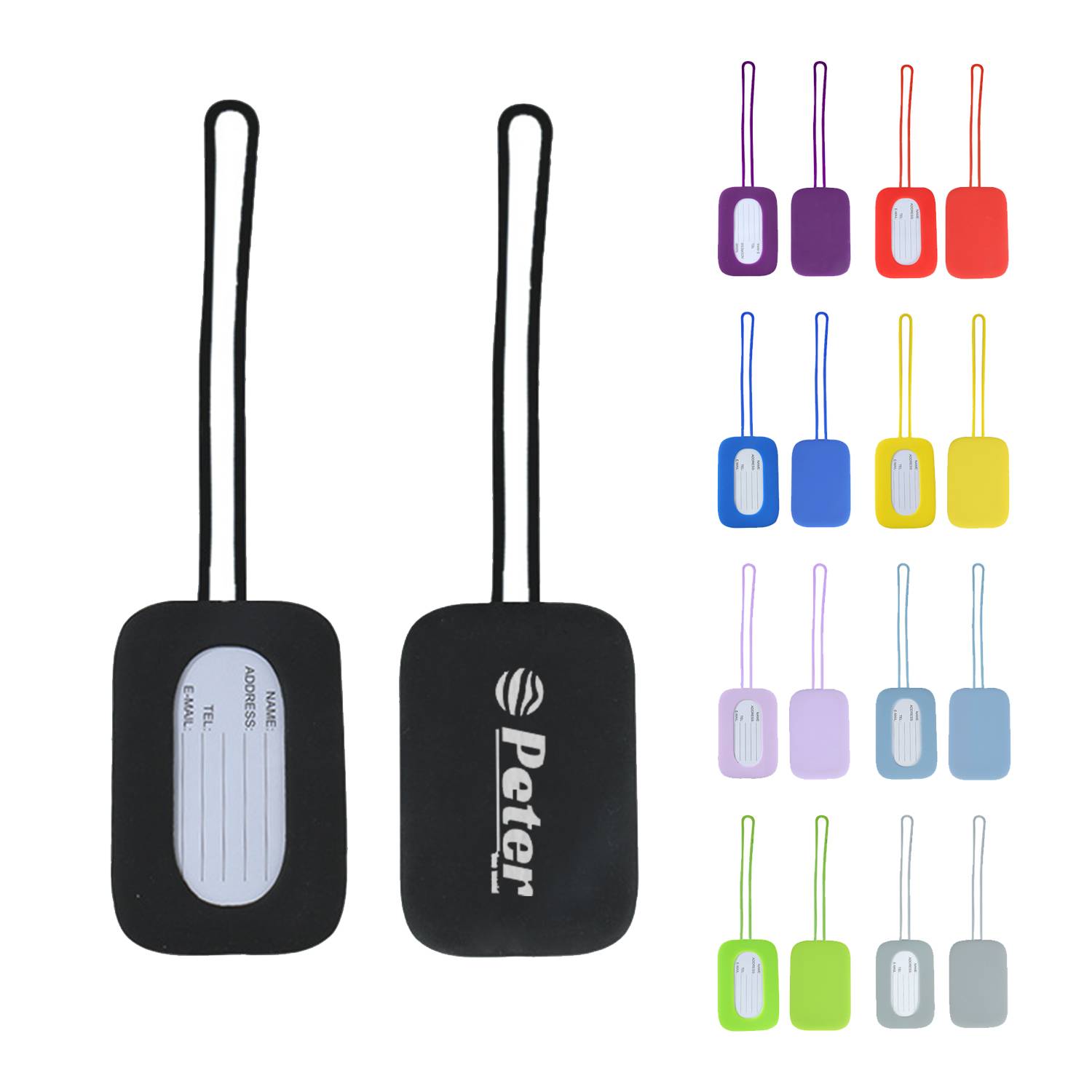 Silicone Luggage Tag 1