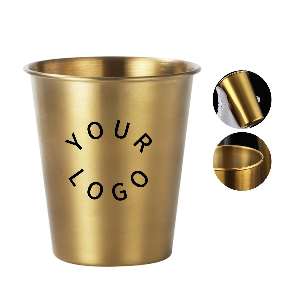 Reusable Stainless Steel Cup for Drinks and Events 1