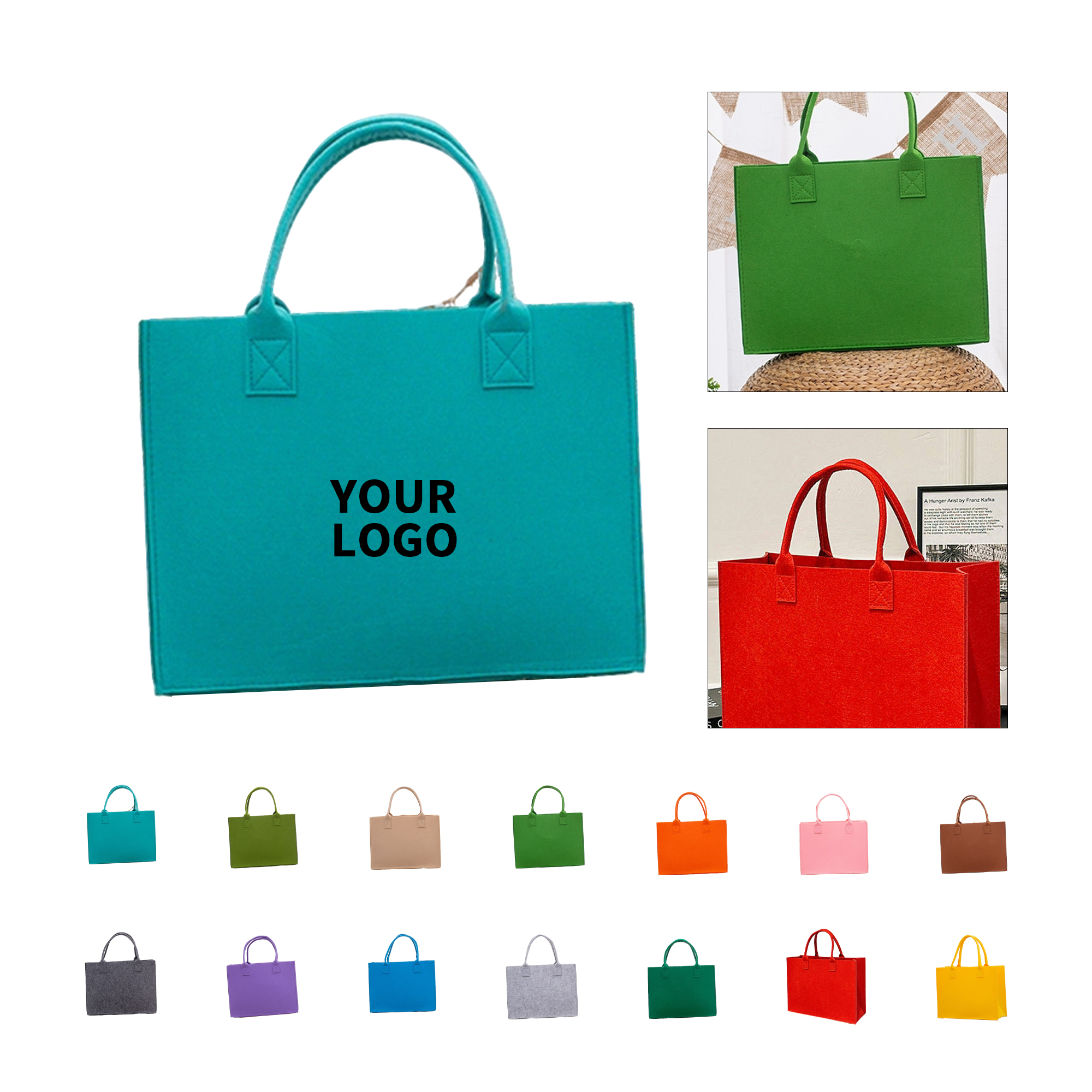 Felt Tote Shopping Bag 3