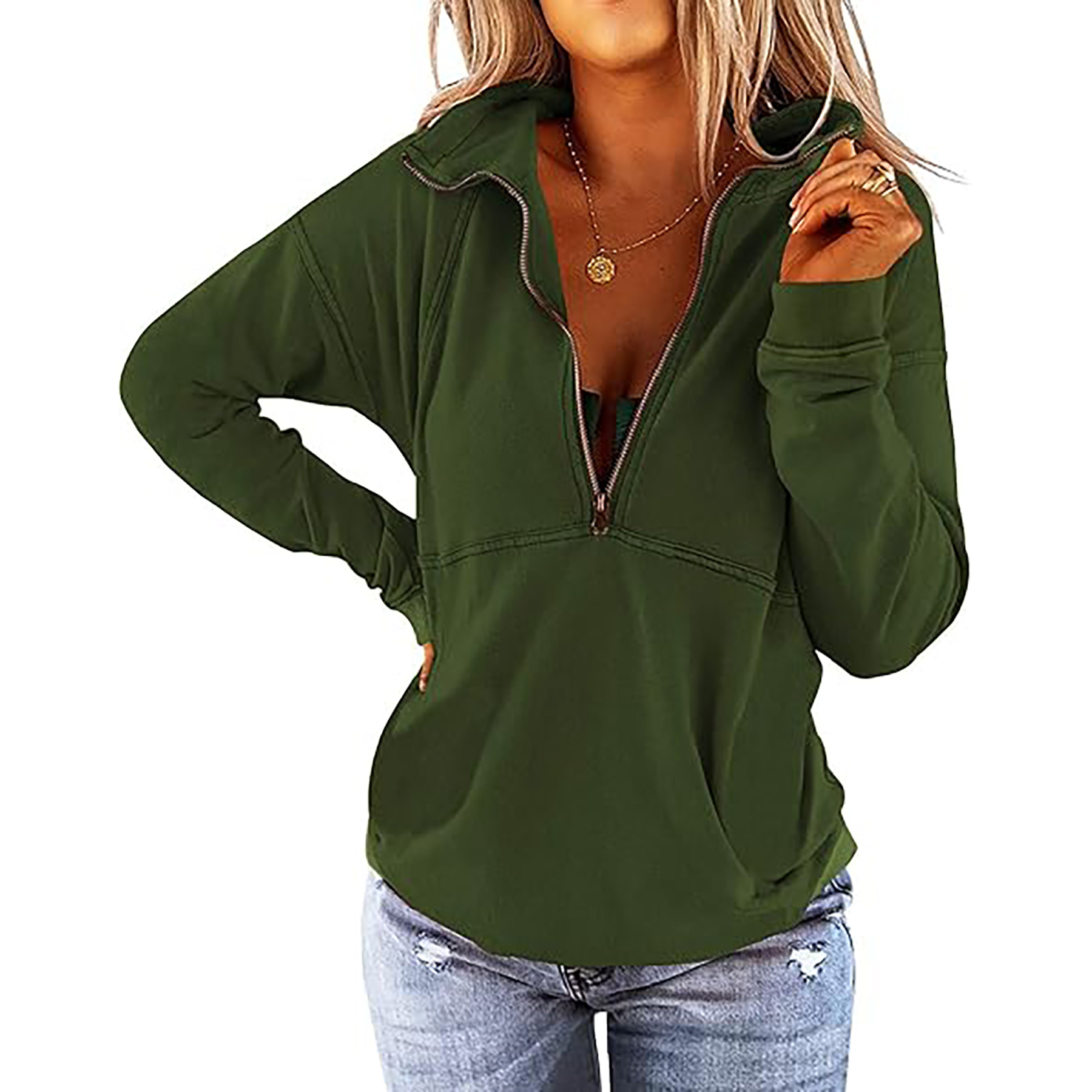 Loose Fit Casual Pullover 19