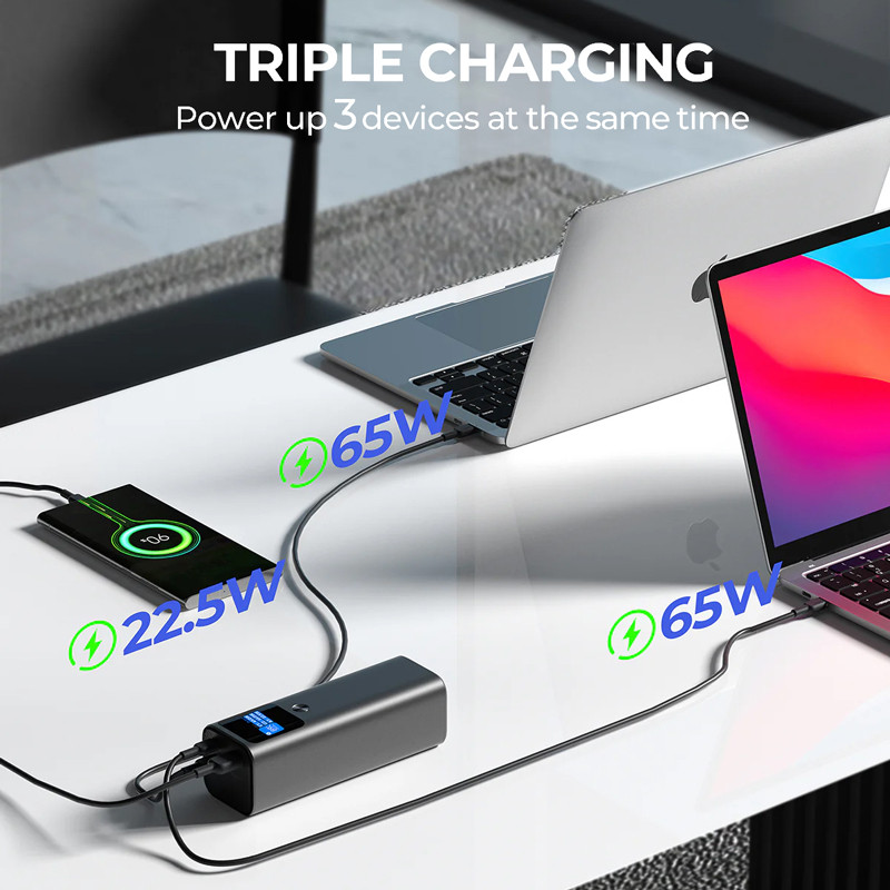 Aukey 140W 27,600 mAh Ultimate Laptop Power Bank 6