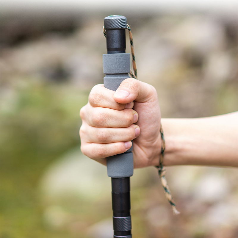 Multi Functional 6 Section Internal Locking Trekking Poles 7