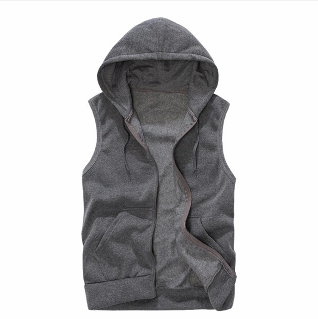 Sleeveless Hood Jacket 4
