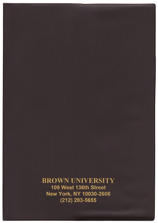 7 x 10 Standard Vinyl Cover Weekly Planner 15