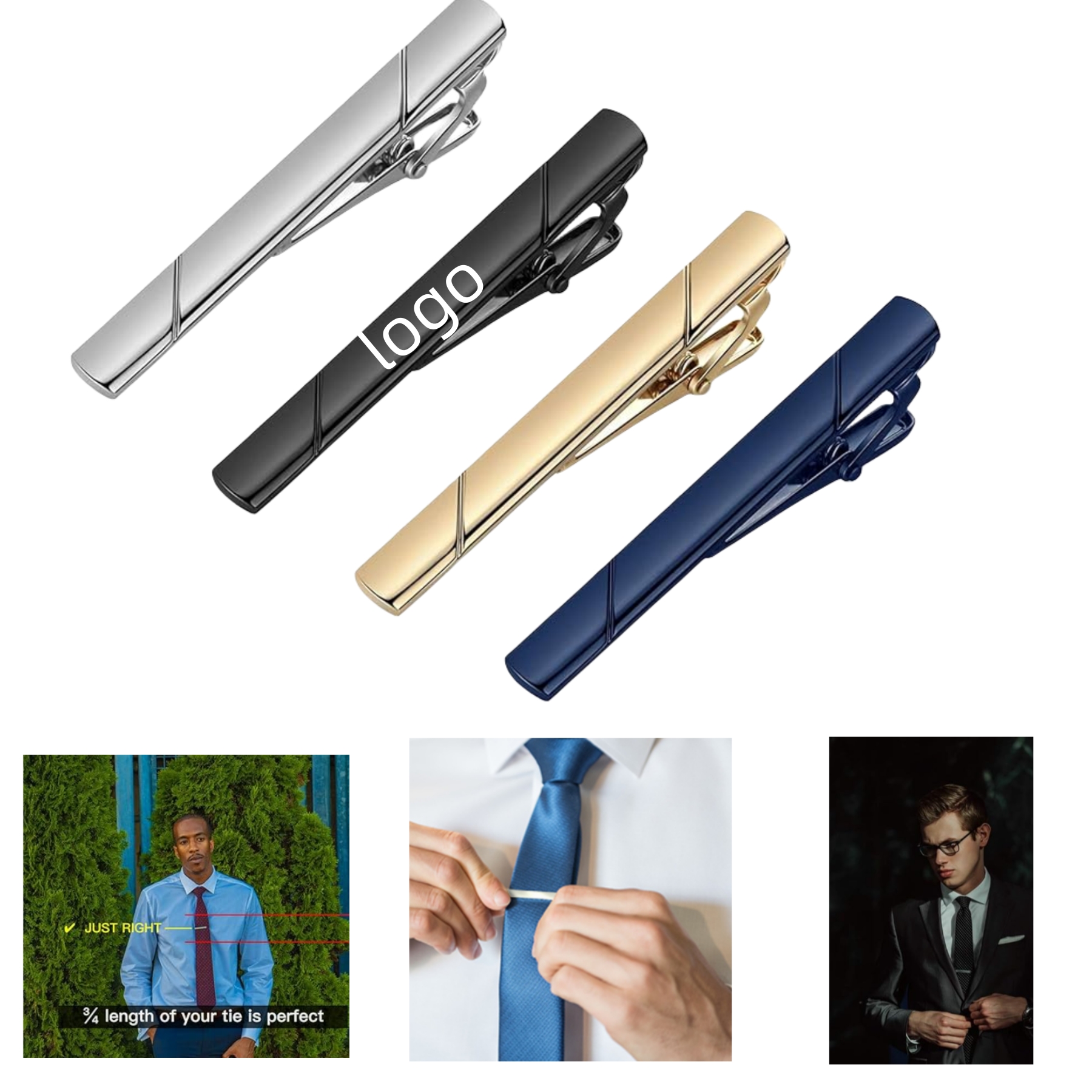 Tie Clips for Men 3
