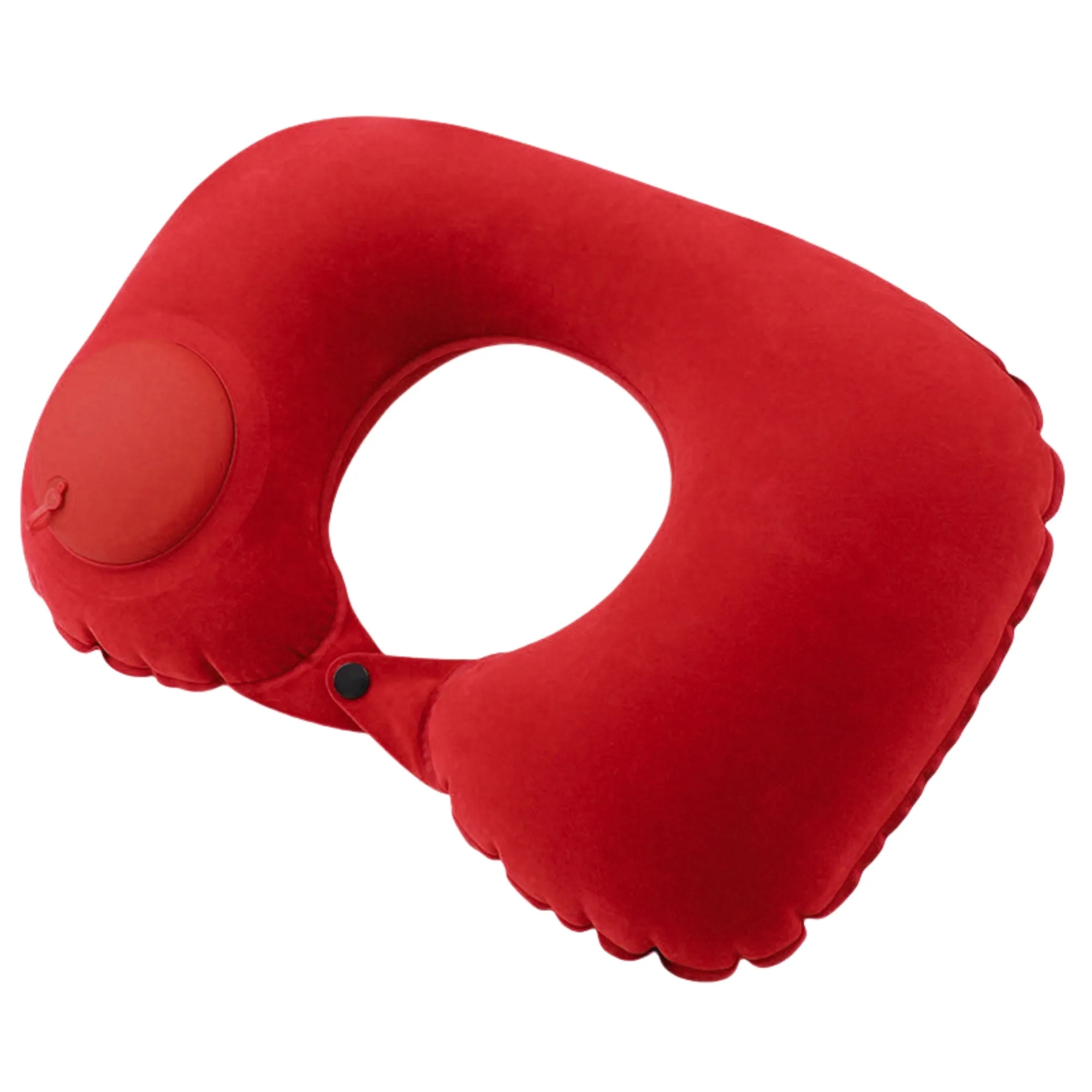 Press-to-Inflate U-Shaped Neck Pillow 5