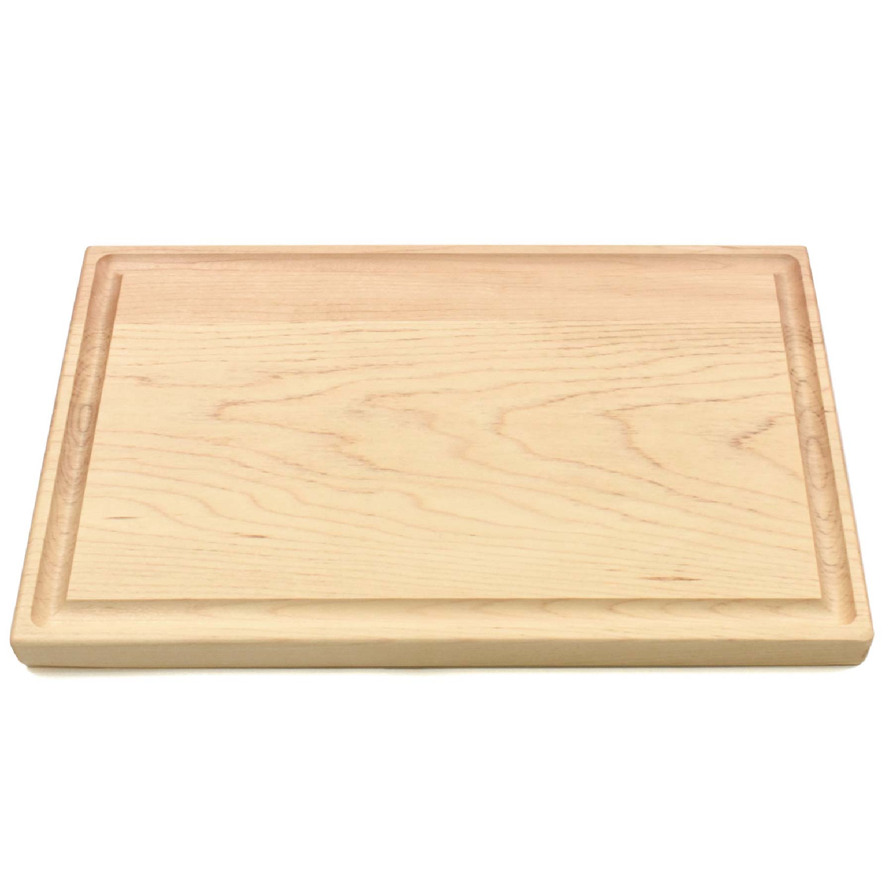 8" x 12" Maple Rectangular Cutting Board with Juice Groove 4