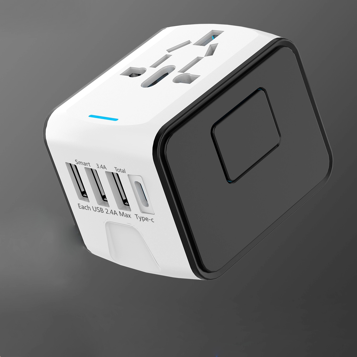 3 USB 1 Type C Smart Travel Power Adaptor Charger 3
