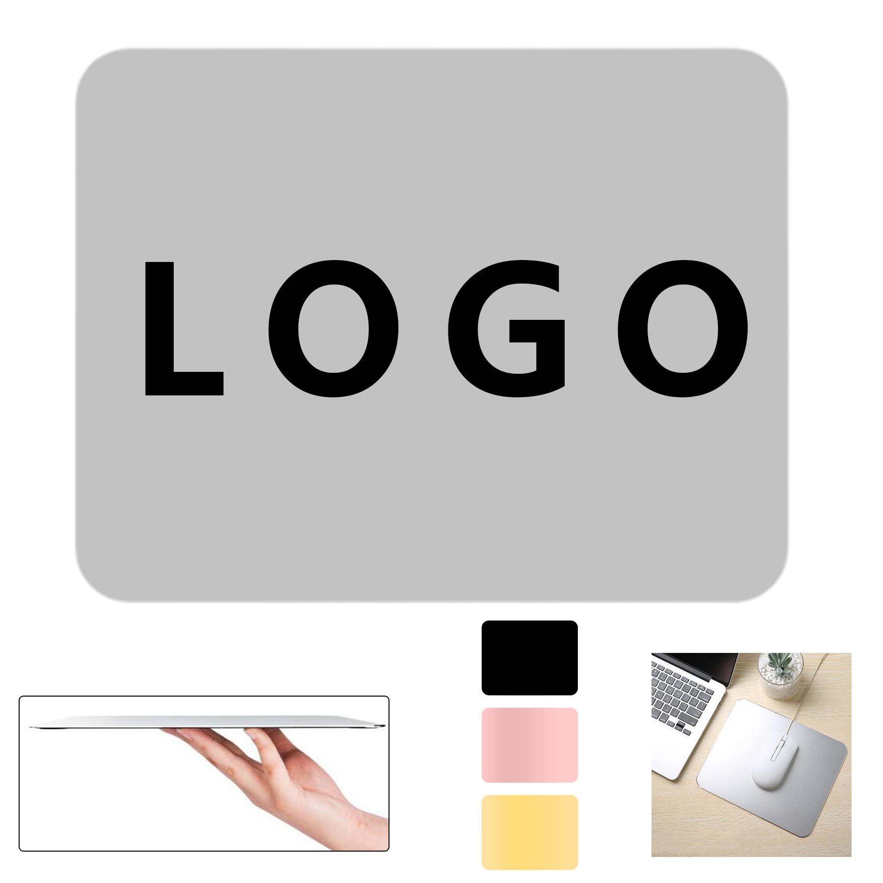 Aluminum Alloy Mouse Pad