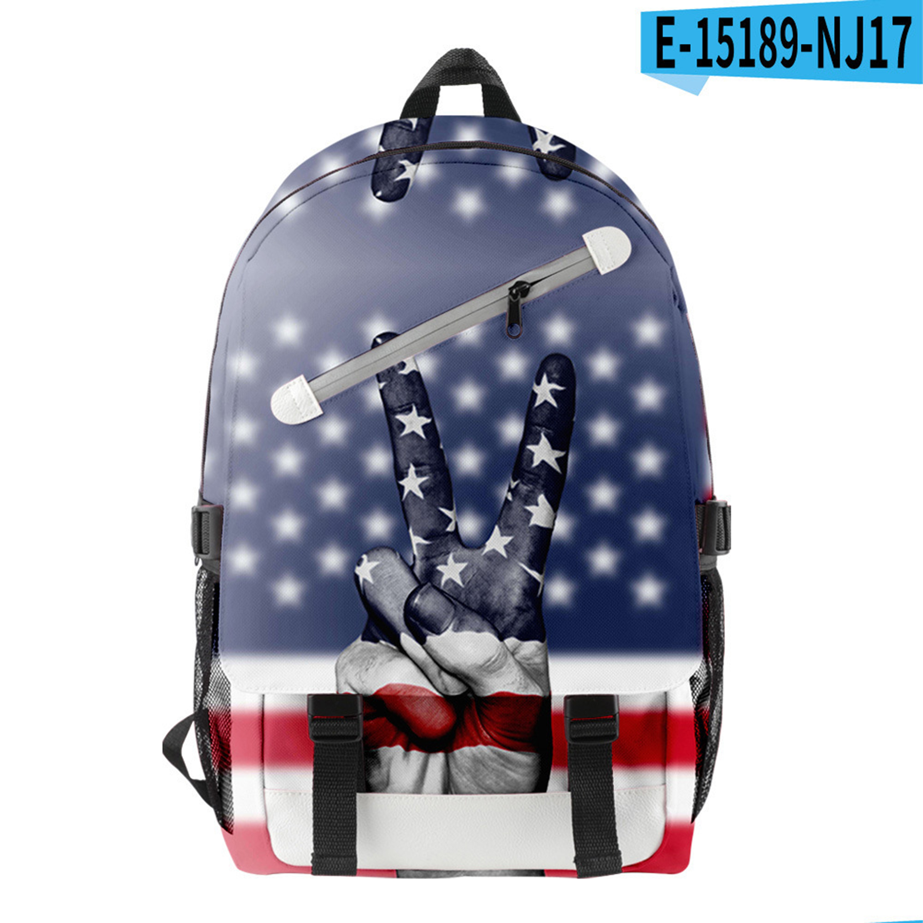 Statue Of Liberty Patriotic School Bookbag 1
