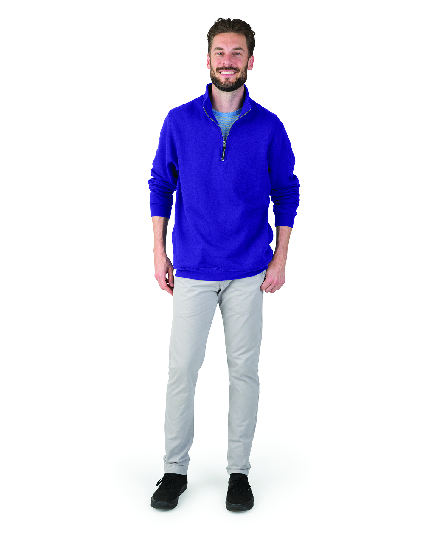 Crosswind Quarter Zip Sweatshirt, custom hoodie or sweatshirt with logo imprint 49