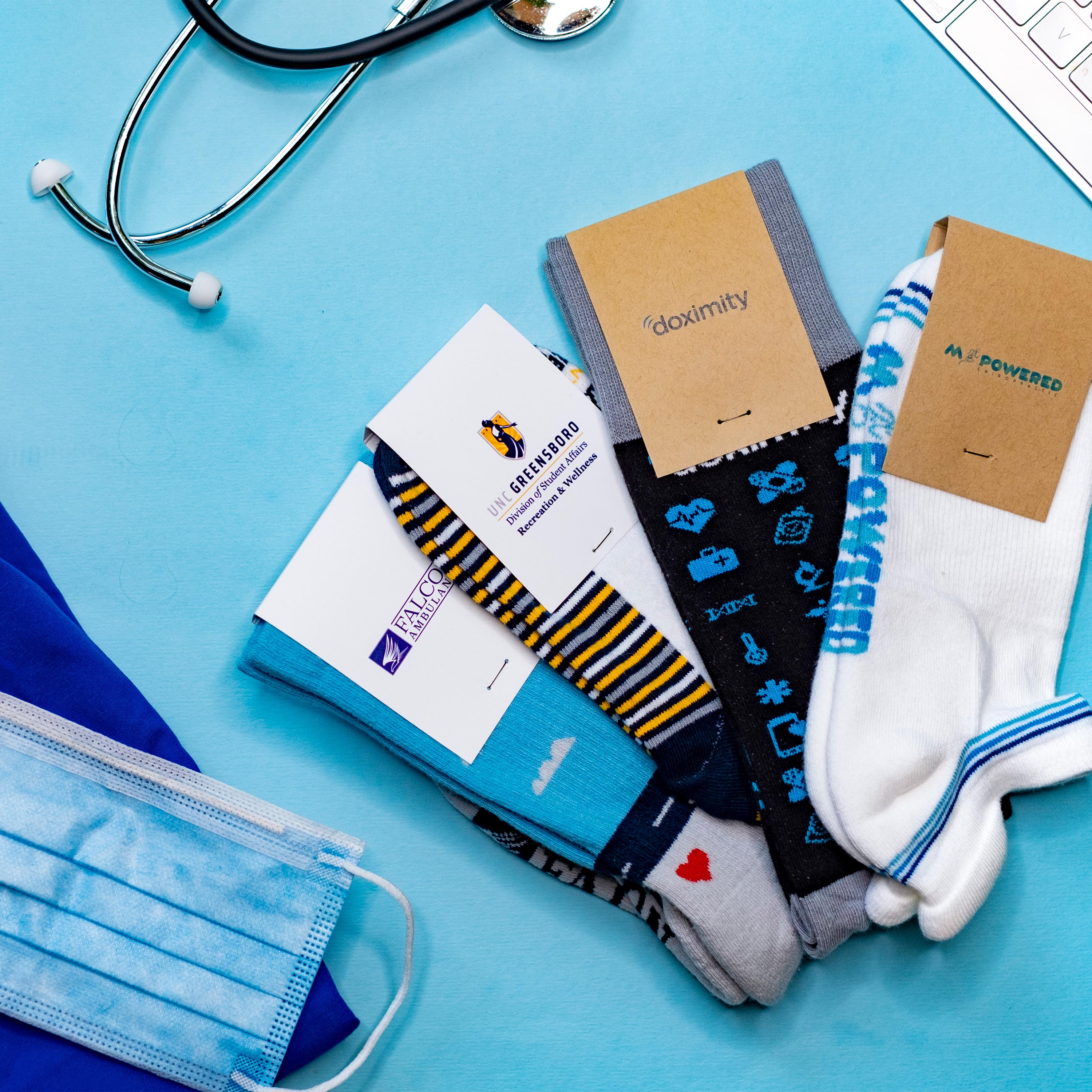 Casual Nursing Socks - Off-Duty Comfort for Caregivers - American Made 3
