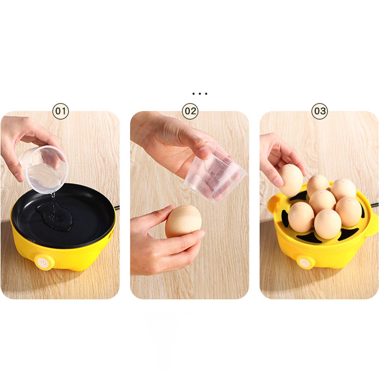 Multi Functional Mini Home Breakfast Egg Cooker 4
