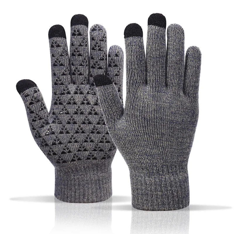 Touch Screen Non-slip Gloves Winter Warm 3