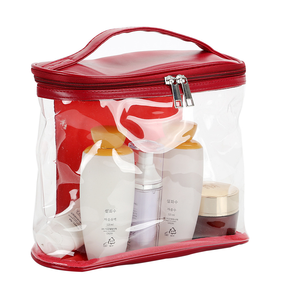 Clear Tote Bag With Zipper 1