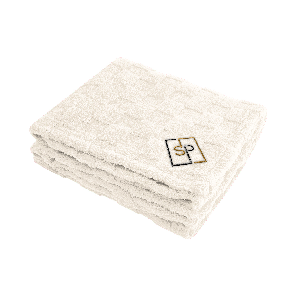 rPET Checkered Sherpa Blanket 8