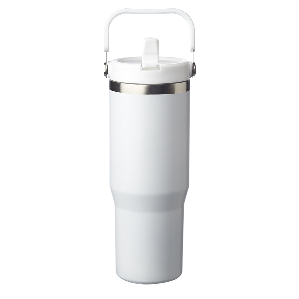 30 oz. Bronx Stainless Travel Mug with Carrying Handle 17
