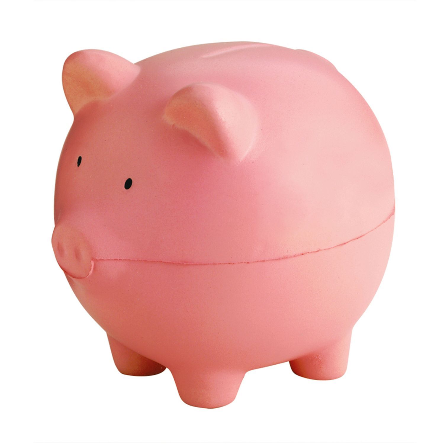 Pink Piggy Bank Stress Shape 3
