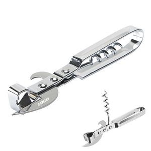 Versatile 3 In 1 Bottle Can Wine Opener Multifunctional 16