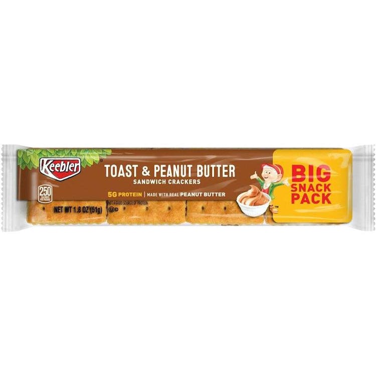Keebler Crackers - Toast & Peanut Butter 1.80 oz 12 Pack 1