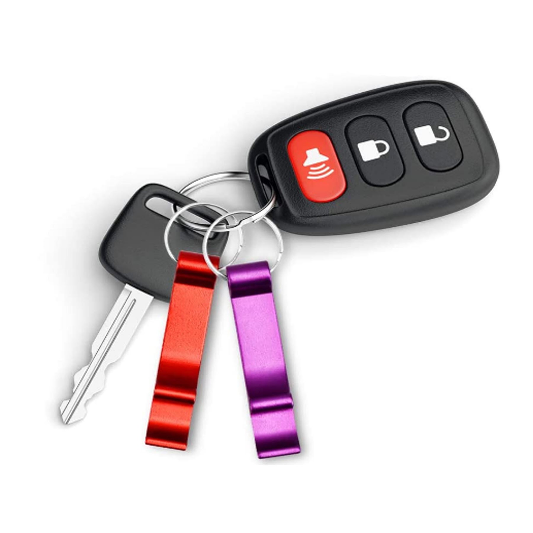 Portable Thickened Bottle Opener Keyring 2