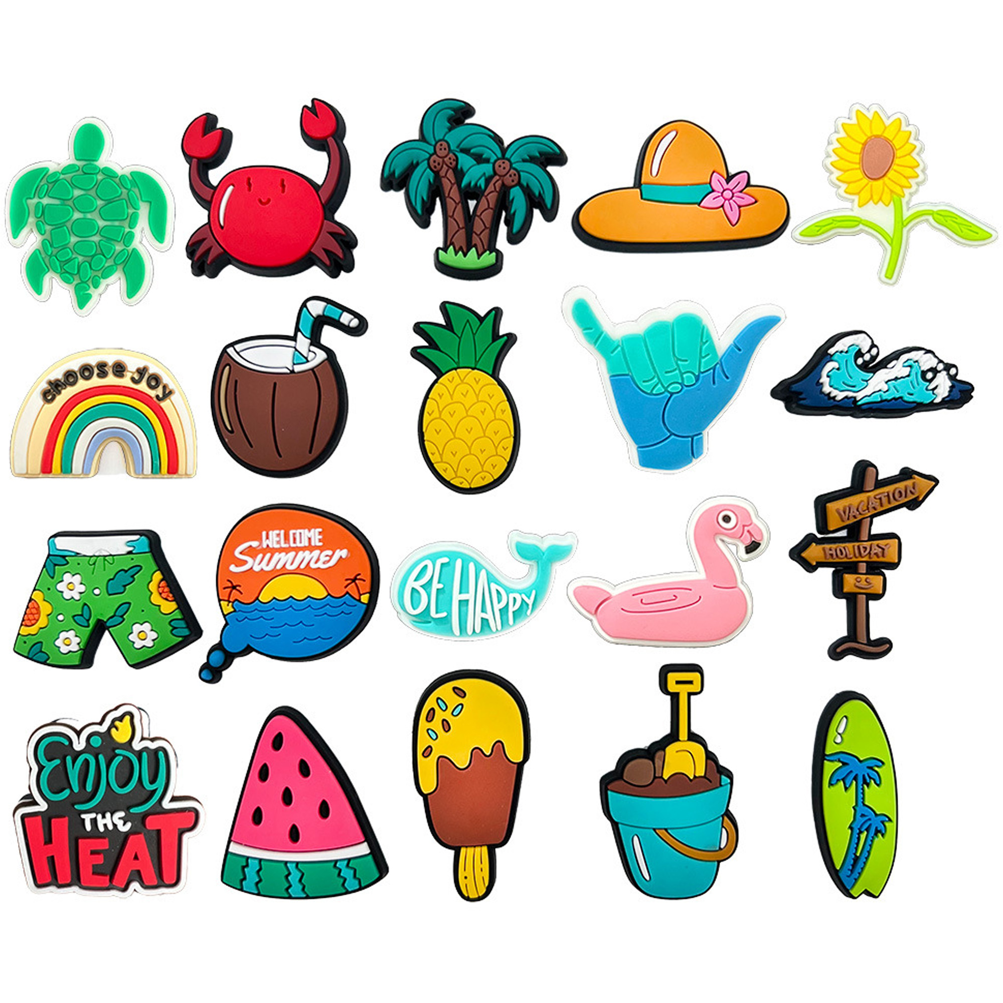 Full Color PVC Shoe Charms 1