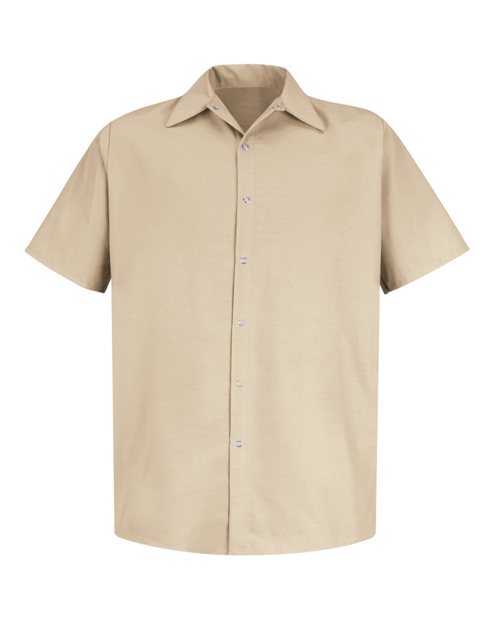 Men's Specialized Short Sleeve Pocketless Work Shirt - SP26 17