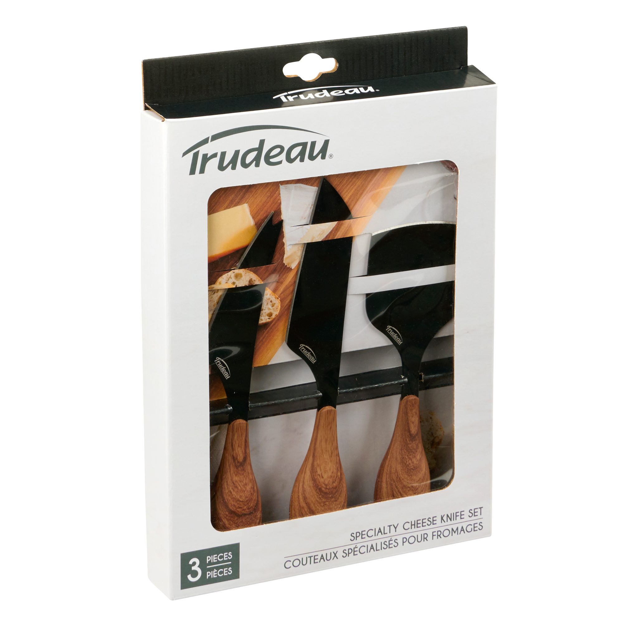 Cheese Knives Set of 3 - Trudeau 2