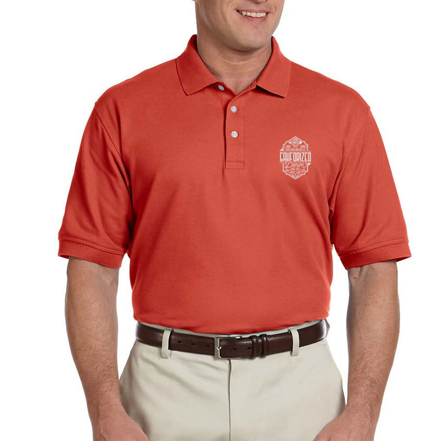 Devon & Jones Men's Short-Sleeve Polo Shirts 17